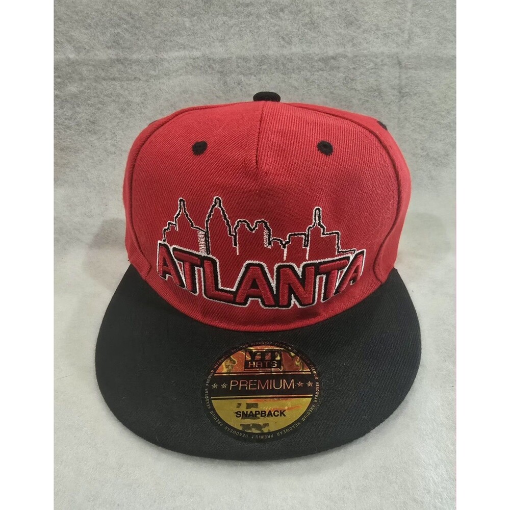 Atlanta YTT Hat Snapback Red/Black
